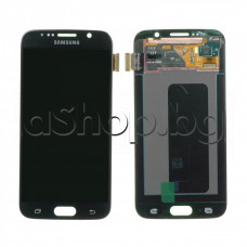 LCD-Дисплей к-т с панел(черен) и лентов каб.за GSM,Samsung SM-A520