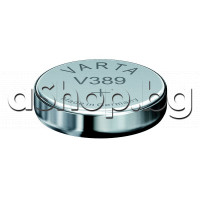 1.55V/85mAh,d11.6x3.1mm,Сребърно-Оксидна батерия-тип паричка,Varta V10GS,SR54