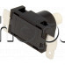 Ключ-бутон за прах.250VAC/6А,On/Off,2-изв.ъгл.,amp=4.8мм,23x14x8mm,бутон-d13/6x15mm,Philips,De Longhi