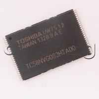 IC,Flash memory 1Gb,TC58NVG0S3HTA00,48-MDIP/TSOP(12x20mm),Toshiba