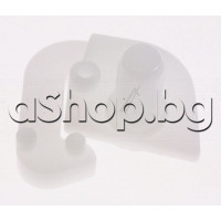 Пластмасова панта-лява тип пета, сива за врата на хладилник,Ariston EDF-335X,Indesit BAN-13NF,Whirlpool