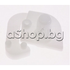 Пластмасова панта-лява тип пета, сива за врата на хладилник,Ariston EDF-335X,Indesit BAN-13NF,Whirlpool