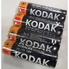 LR06,AA,1.5V,Алкална батерия-с макс.капацитет,Kodak AA Extra life Alkaline shring