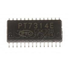 IC,Stereo audio processor,A/D Converter ,28-SOP,PT7314E PTC,Philips MCM-2300/12
