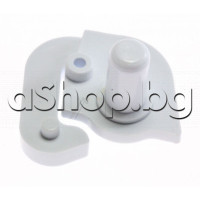 Пластмасова панта-лява тип пета, бяла за врата на хладилник,Ariston,Indesit BIA-12F,Whirlpool