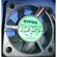 Вентилатор,40x40x10mm,12VDC,6.3CFM,80mA,0.9W,5600RPM,24dBA,Hypro AD0412MX-G70