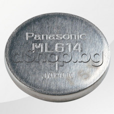 Манганово-литиева зареждаема батерия,тип-паричка,3V 3.4mAh,d6.8x1.4mm,Panasonic
