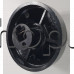 Върток-копче d39xH30.5mm(ос d6mm)за котлон-черно за готварска печка,Bompani BO-xxxxx