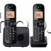 Безжичен DECT телефон Panasonic KX-TGC212 е комплект от две слушалки с връзка помежду си.