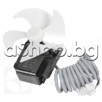 Мотор за вентилатор с перка за хладилник,230VAC/50Hz,95150 type F64-10,Electrolux ENB-40405W,Zanussi ZRB835NXL