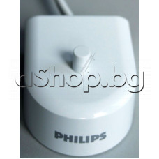 Адаптор-зарядно с кабел 100-240VAC за ел. четка за зъби ,Philips HX-6711/30/32/80/81/82