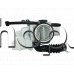 Помпа двойна кк-т с тръбна част за водата на пералня ,240VAC/50Hz, 2x0.22A,Samsung WF-60F4E5W2X/LE,WF80F5E5U4W/EF