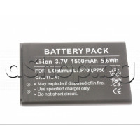 Батерия-заместител BL-44JH, Li-ion 3.8V/1500mAh/6.5Wh за GSM,LG-E440