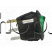 Кобиличен микроключ за панел,250VAC/6A,кръгъл d19.2x15xH28мм,3-изв.x4.8mm,SPST,2-пол.Off-On,зелен светещ