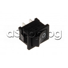 Захранващ ключ MRT SR-06 ,250VAC/10A,On/Off,19.5x13x14мм, 2-изв.x 4.68mm,за маслен радиатор ,De Longhi 330715