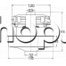 Мотор-агрегат за прахосмукачка 230VAC/506Hz/1200W-вак.23Kpa,3.2m3/min,d130x35-43/H118mm,SKL Motor VAC-021UN Мотор-агрегат за прахосмукачка 230VAC/506Hz/1200W-вак.23Kpa,3.2m3/min,d130x35-43/H118mm,SKL Motor VAC-021UN