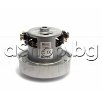 Мотор-агрегат с борд VAC034UN за прахосмукачка(универсален) 220VAC/50Hz/1400W, d130x33/H120mm,VCM ,SKL