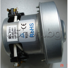 Мотор-агрегат за прахосмукачка 230VAC/506Hz/800W-вак.21Kpa,3m3/min,d106x26/106mm,VAC065UN SKL
