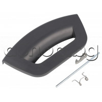 Дръжка 215x110mm к-т за вратата-сива от люка на пералня,Ariston WMD10219BCIS,WMD702BCIS,WMF7080BCIS
