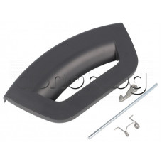 Дръжка 215x110mm к-т за вратата-сива от люка на пералня,Ariston WMD10219BCIS,WMD702BCIS,WMF7080BCIS