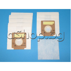 Хартиени торбички за смет 5бр.GB1 + вх.филтър за прахосмукачка,Gorenje VCED-11HIY(572692)