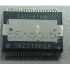 IC,HD Digital Input Class-D Power Stage 150W-stereo,300W-mono,PHD,44-PSOP3/HSSOP-44 ,TI TAS5614ADKD,code:TAS5614A
