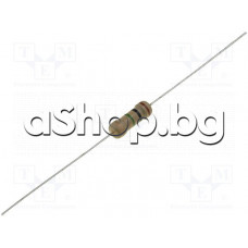 Карбоновослоен резистор 150.0om,0.50W,±5%,3.2x9mm,SR Passives CF1/2W-150R