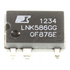 IC,Off-Line switcher,AC/DC Converters 6.5 W (85-265 VAC),7/8-SOP,Power Integrations LNK586GG