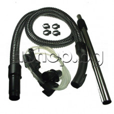 Шланг-маркуч к-т с накрайници,телескопична тръба  и маркуче за вода на прахосмукачка,Zelmer 619.5.B5E,919.0 series,Bosch