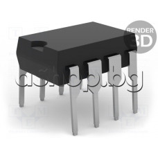 OP-IC,Uni,Serie 741,±18V,8-DIP,UA741CP Texas Instruments