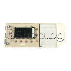 Платка управление-лицев панел с LCD и монт.елем. на  авт.пералня,Beko WMB 71043 PTLA
