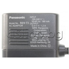Зарядно-адаптор 100-240VAC to 5.4VDC/1.2 на машинка за подстригване,Panasonic ERGP-80