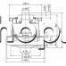 Мотор-агрегат за прахосмукачка с борд Ametek 230VAC/50-60Hz/1200W,d143xH46/136mm,Ametek-Italy ,Karcher, Philips ME-65