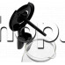 Стъклена каничка к-т с капак (черен)  от кафемашина Philips HD-7459_20