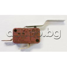Микроключ индикатор-врата НО,16(6)А/250VAC,2-изв.x6.35mm за кафеавтомати ,Saeco ,Rotel,Gaggia X3M502K2KAM92DG