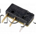 Микроключ 9.5x9.2x19.9mm,НО/НЗ,SPDT,0.3(0.1)А/30VAC,3-изв.запояване за кафеавтомати,Saeco Incanto,Rotel