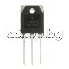 Si-N,Hi-Fi,NF-L,250/250V,15A,150W, 30MHz,TO-247,NJW0281G ON Semiconductor Inc.