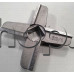 Нож 55x55mm с 4-пера(квадрат 10.5x10.5xH10mm) LC3/8#/1 за месомелачка,Bosch  MFW-68660/01