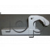 Пластмасова декоративна капачка за пантa-лява горна на хладилник,Beko DBK-386WDR(7508310016)