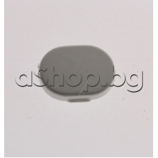 Пластмасово бяло капаче-декоративно овално за дръжката на хладилник,Liebherr CU 3311-20E