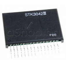 IC,2xNF-V,±55V,2x40W,20kHz,15-SIL ,Sanyo STK3042III