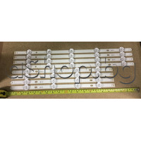 Светодиодна лента к-т 8 бр.(Ax4 +Bx4) за подсветка на LCD(LC470DUH-FGP2) телевизор,LG 47LB650V-ZN.BEEWLJG