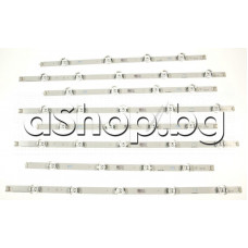 Светодиодна лента к-т 8 бр.(Ax4 +Bx4) за подсветка на LCD(LC470DUH-FGP2) телевизор,LG 47LB650V-ZN.BEEWLJG