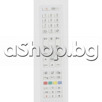 ДУ RC-4847 White за телевизор с меню и ТХТ за  LCD телевизор,Finlux,Crown,Telefunken
