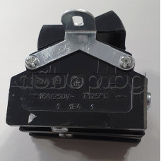 Ключ двоен-кобиличен 1-пол.19/16A/250VAC за смядовски радиатор и други уреди,Смеда,Аида и др.