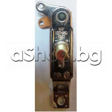Терморегулатор за ютия 250VAC/10A,T250,КSТ250,2-изв.уши,ос-d6x16mm,скосена,Singer AJ-2038B