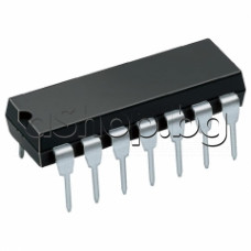 CMOS-IC,6-Inverter,14-DIP,CD4069UBE Texas Instruments