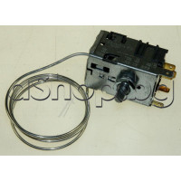 Tермостат 077B3505 Danfoss за двукамерен хладилник с обезскрежаване осез.-0.7м,4-изв.x4.68mm за хладилник,AEG, Electrolux ERD-2350,EJ-2301AOW,EJ-2800AOW