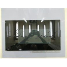 Външно стъкло 460x570x4mm кк-т с водачи от врата на фурна за вграждане,Samsung NV-70K1340BB/EO ,NV-70K1340BBEO