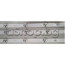Светодиодни ленти к-т (2xWA+1xWB) 8-LED за подсветка на 32